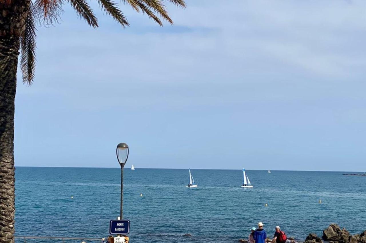 Fully Equipped Beachfront Studio In The Heart Of The City Center Bd Leclerc Antibes Exteriör bild